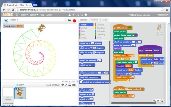 Javorka vs Slovensko  v pilotnej detskej programátorskej súťaži Scratch Cup